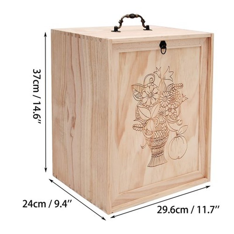 TORIBIO Essential Oils Box for 192 Bottles, Wooden Essential Oils Storage Organizer Holds 5 10 15 20 30 ml for Young Living & Doterra Bottles
