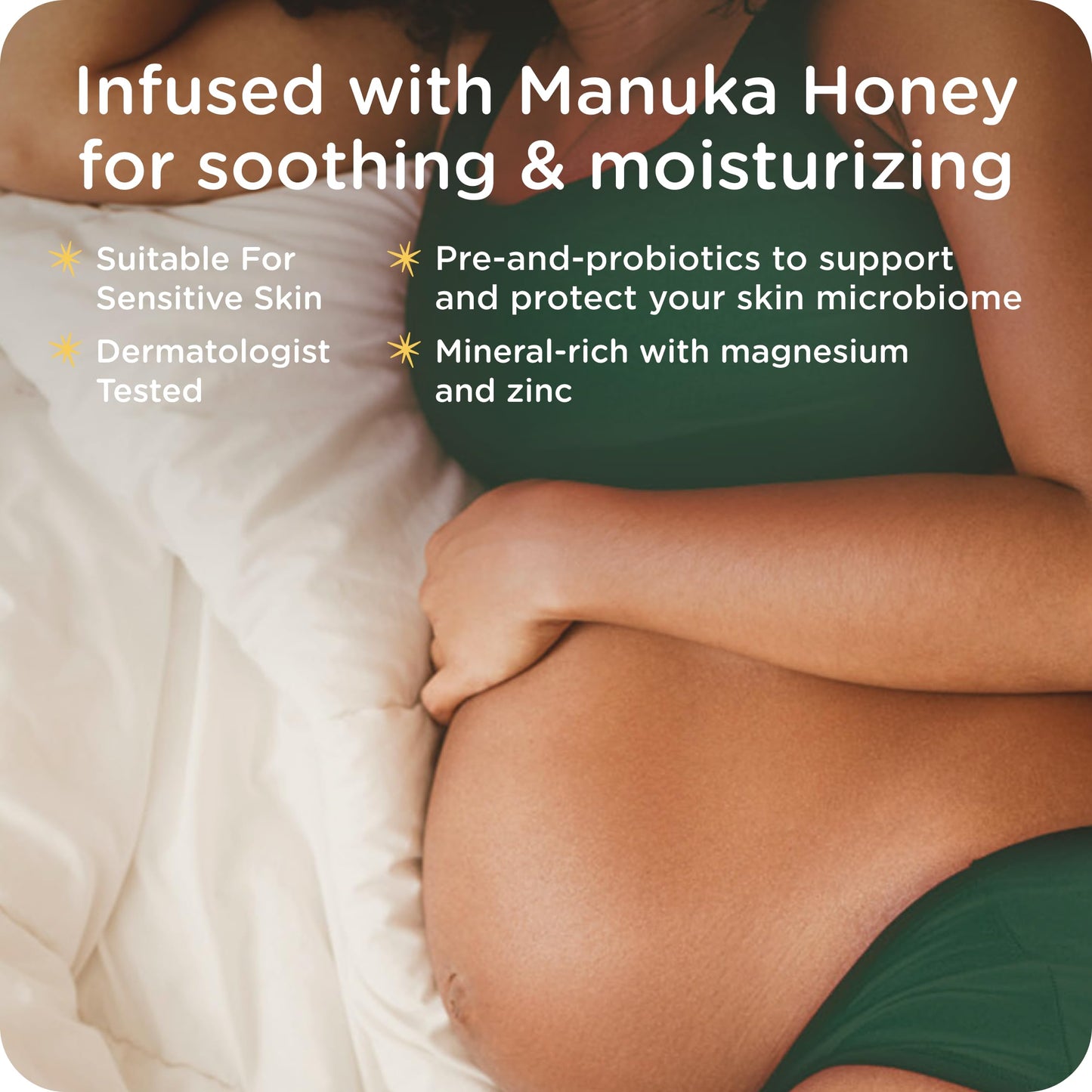HealthyBaby Our Deodorant - Pregnancy Safe Deodorant for Women - Infused with Pre-and-Probiotics - Supports Healthy Skin - Supports Healthy Microbiome - Sensitive Skin Friendly - 3.75 oz