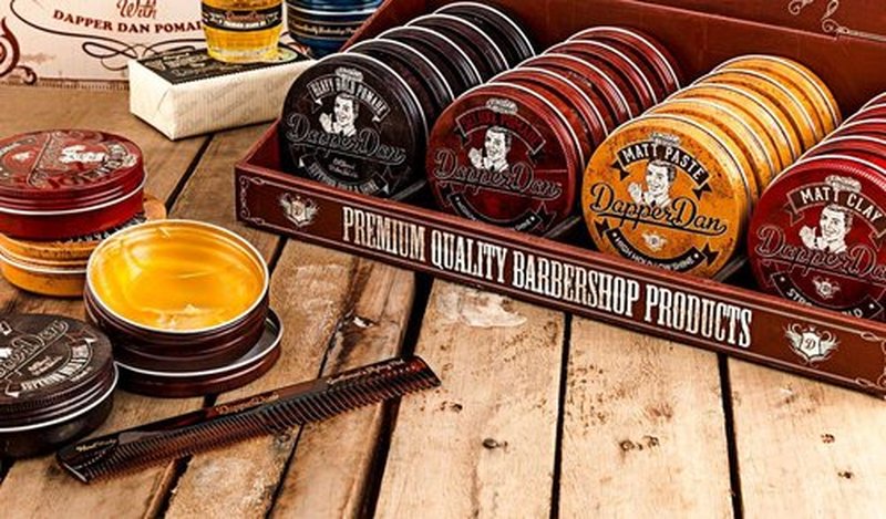 Dapper Dan Matt Clay, Strong Hold Matt Finish, Soft Clay, Easy Application, Mens Hair Styling Product, 2 x 100 ml