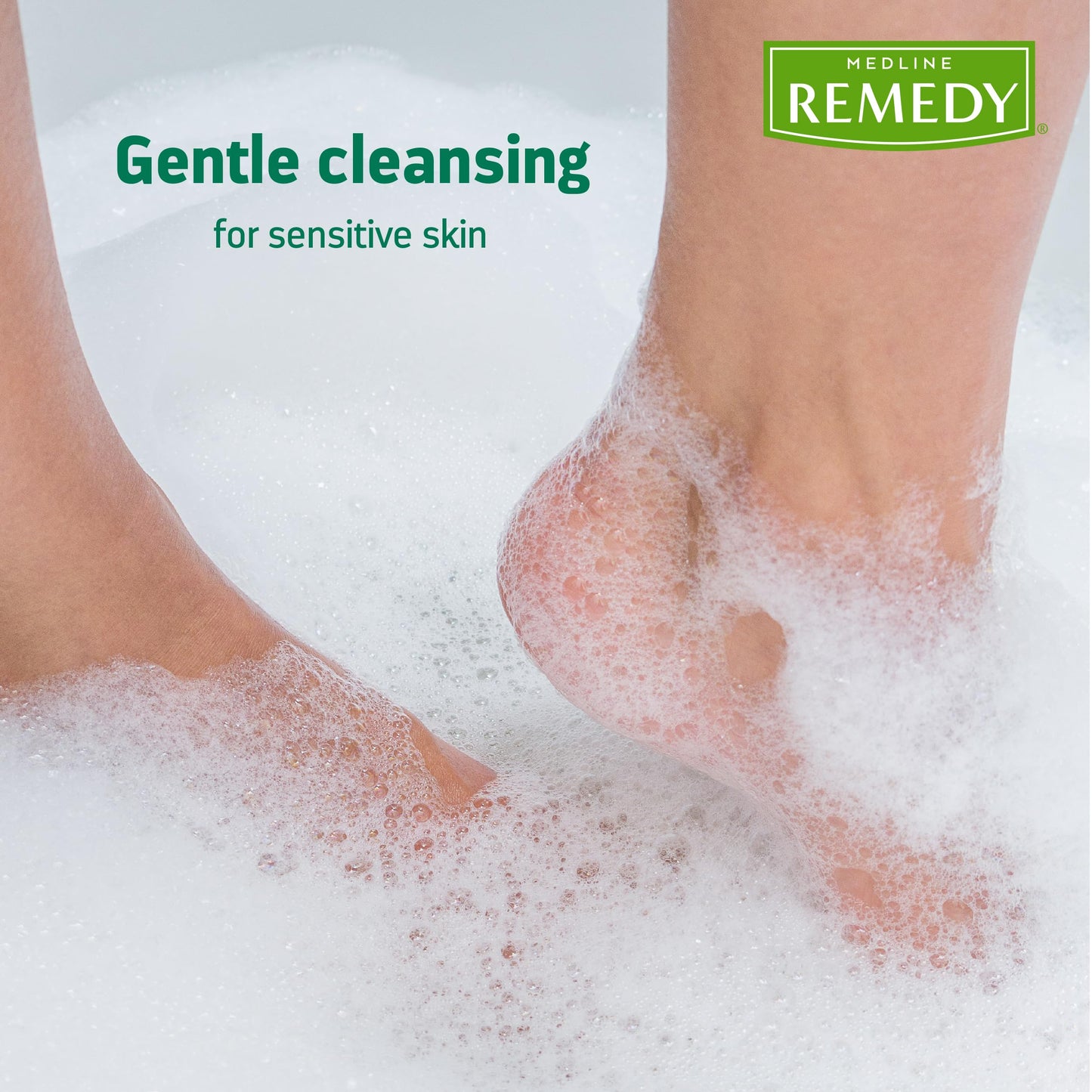 Medline Remedy Essentials Shampoo and Body Wash (4 fl oz), Full Body Cleanser with Aloe, For Adults & Elderly, Easy Rinse Gel for Bath, Shower or Bedside Bathing - 60 Count