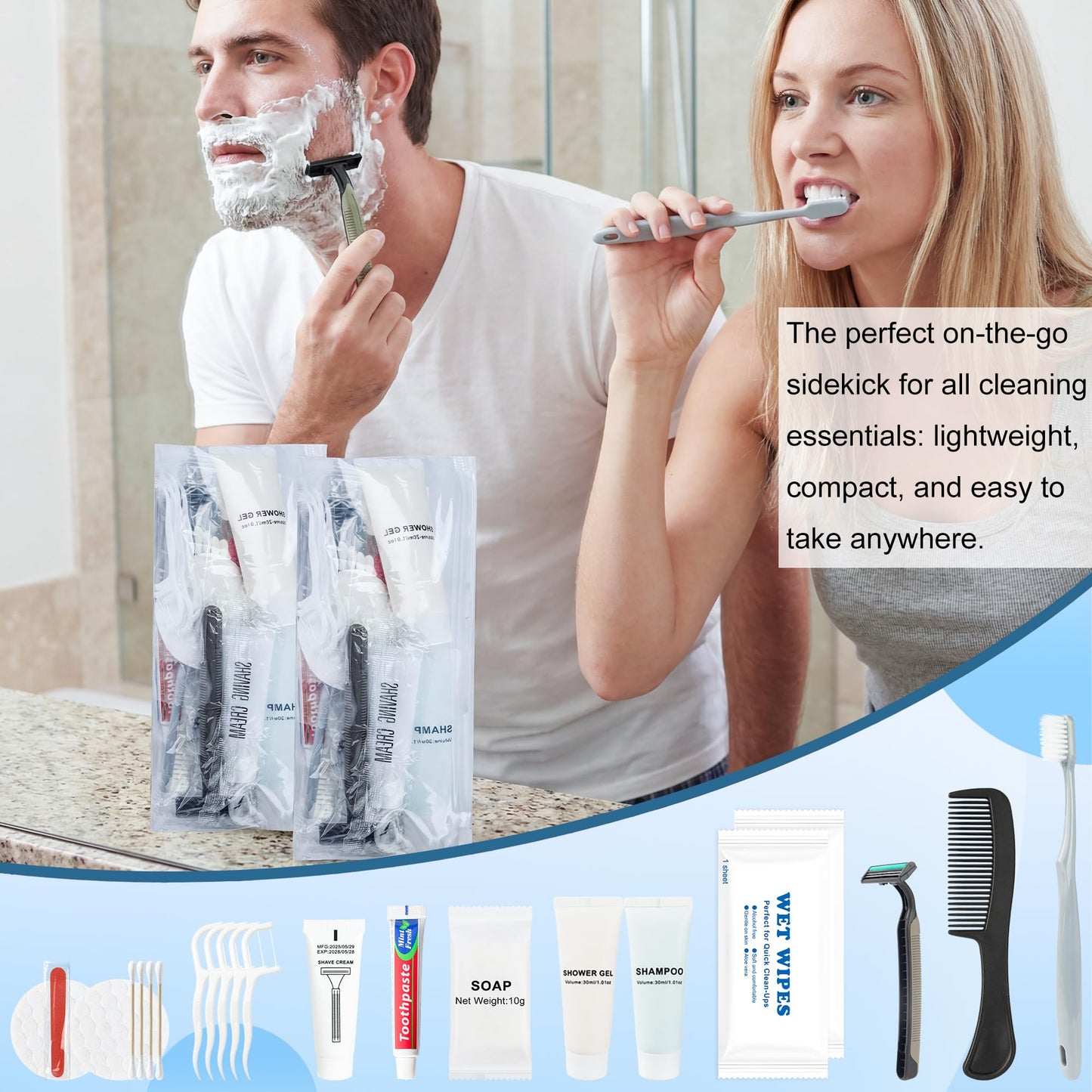 Lomgwumy Hygiene Kit, Convenience Kits in Bulk (10-PACK)