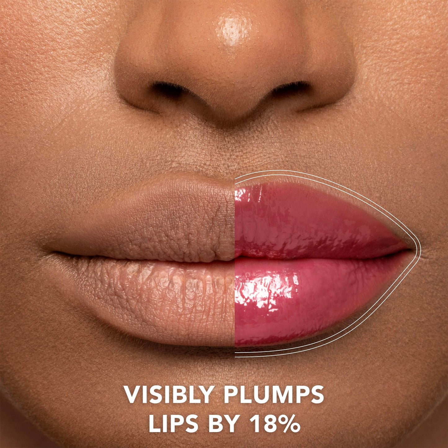 Buxom Plump Shot Peptide-Infused Lip Serum, Lip Plumping Gloss, Formulated with Advanced Peptides, Hyaluronic Acid, Avocado & Jojoba Oil