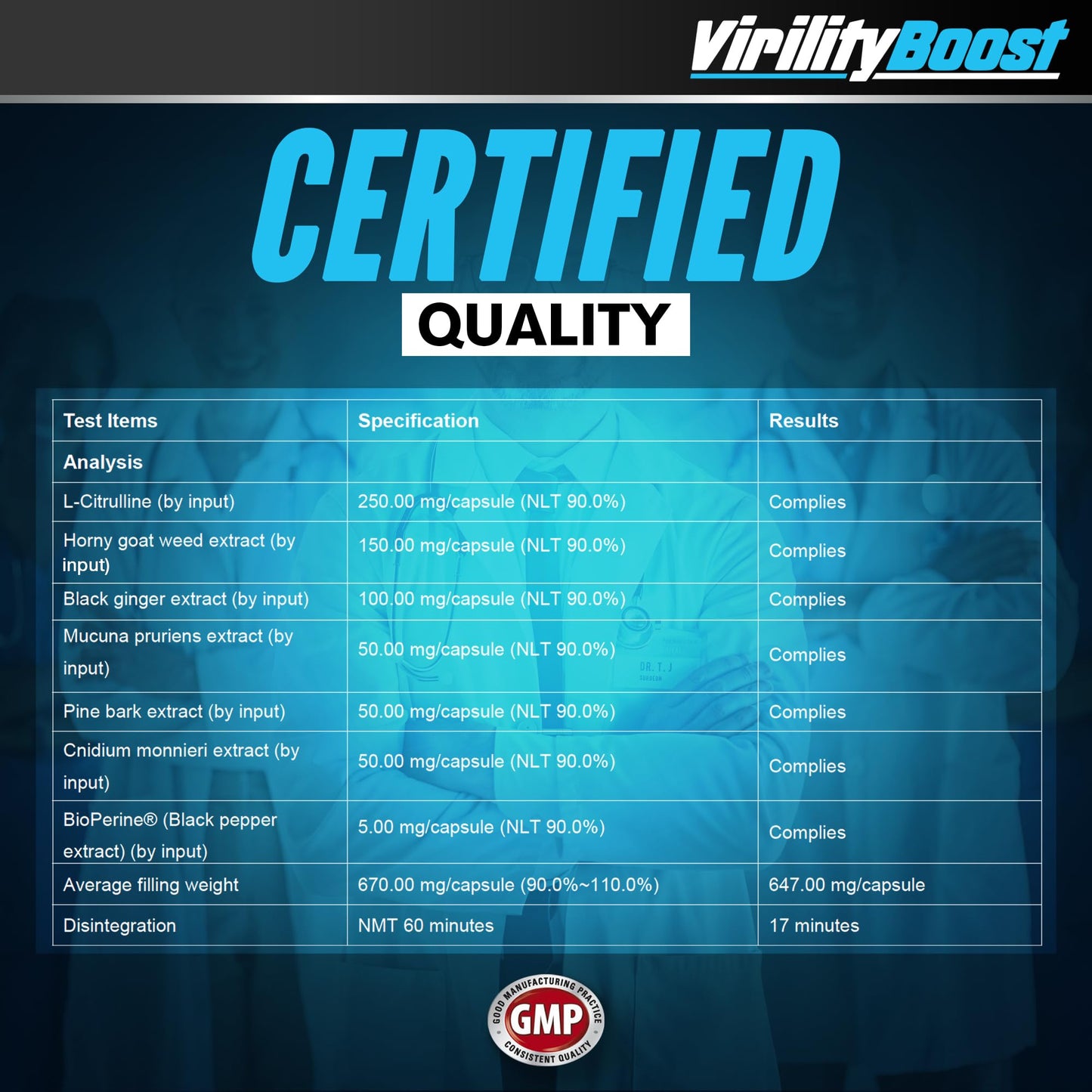 VirilityBoost Maximise Stamina, Energy & Endurance – Male Performance Supplement – Vitality & Stamina Support