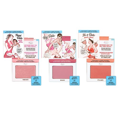 theBalm Clean and Green Powder Blush - It's A Date