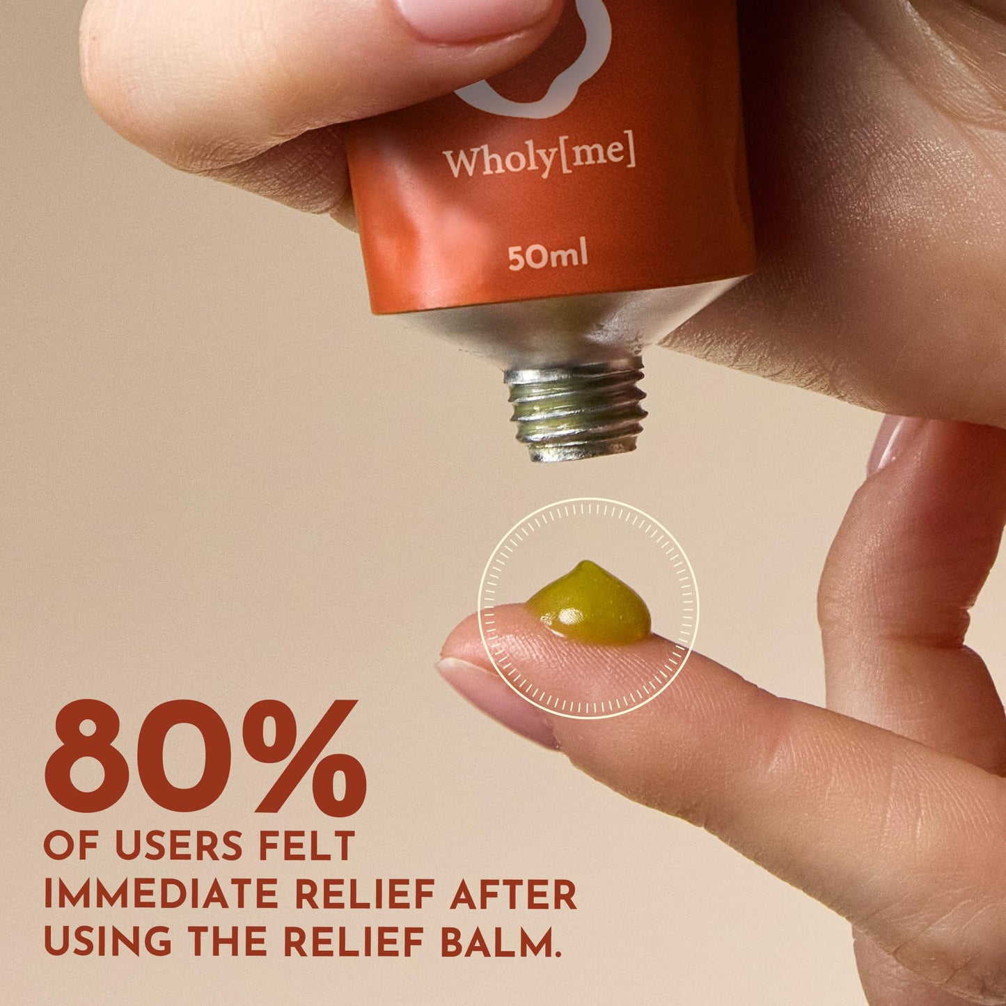 WholyMe Muscle Relief Balm - Joint and Muscle Balm Formulated with Arnica, Wintergreen and 9 Other Natural Ingredients to aid Post Workout Recovery and Soothe Aches and Tension