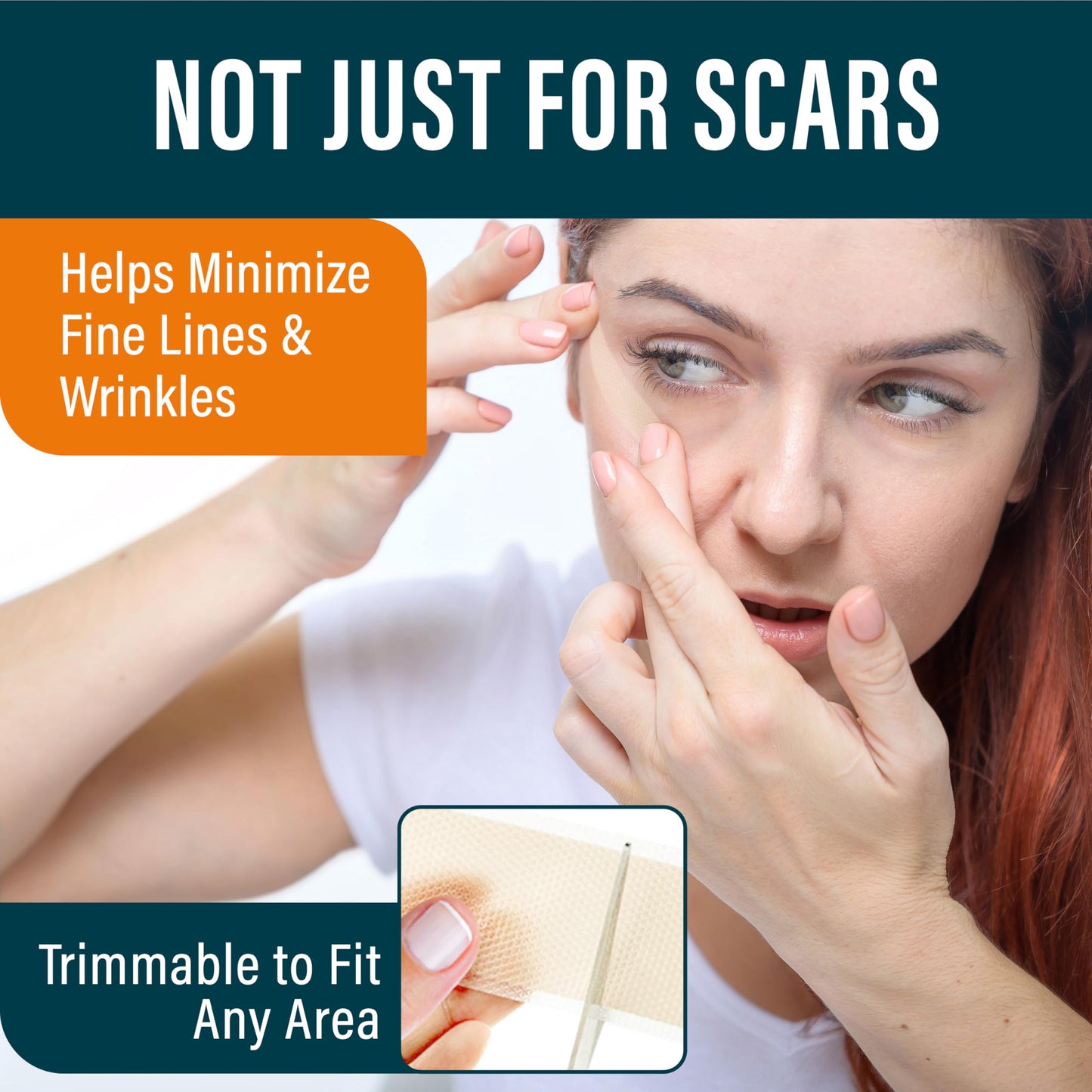 NUVADERMIS Clear Silicone Scar Tape for Surgical Scars - 120" x 1.5" Rolls - Section, Tummy Tuck, Keloid, and Surgical Scars - Reusable Medical Grade Silicone Scar Tape - Pack of 2