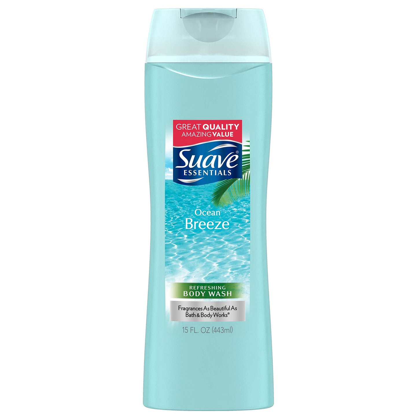 SUAVE BODY WASH Suave Essentials Body Wash, Ocean Breeze, 15 Fl Oz