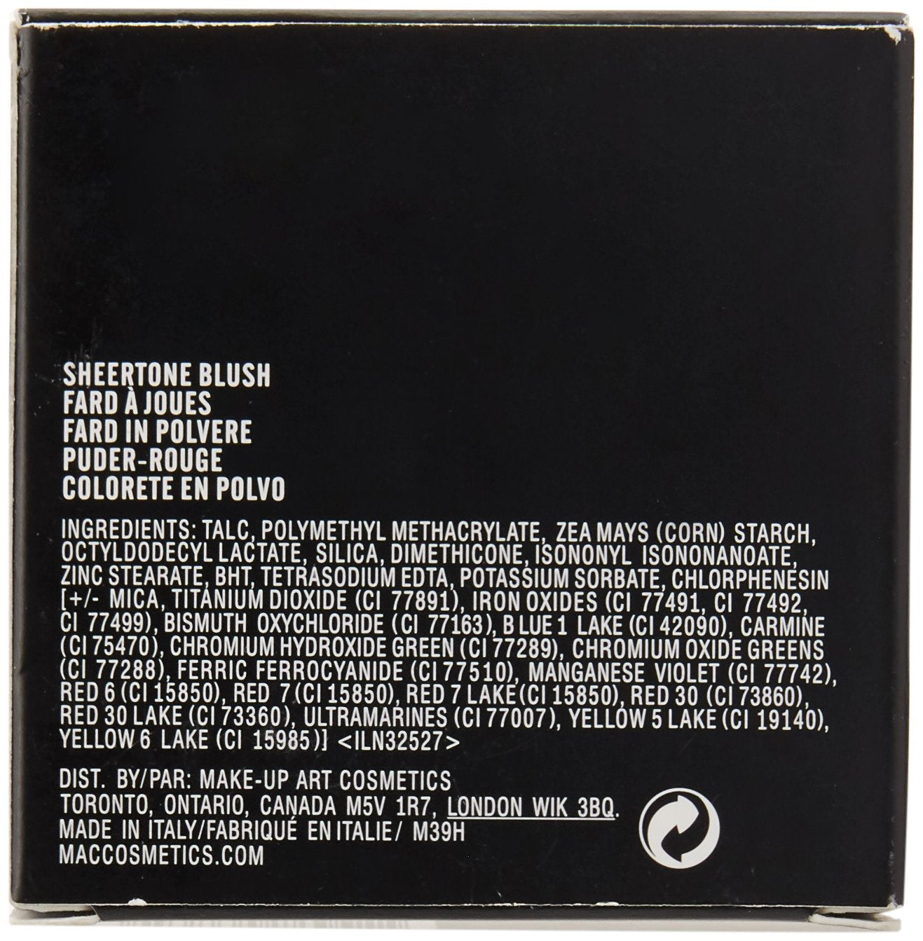 Mac Sheertone Blush in Blushbaby - Natural Finish, Long-Lasting Color