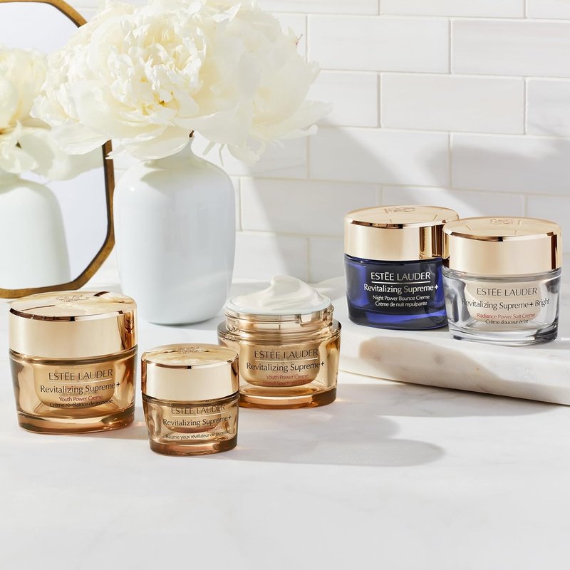 Estée Lauder Revitalizing Supreme+ Bright Radiance Cream - Vitamin C Moisturizer for Dull Skin | 1.7 Ounce