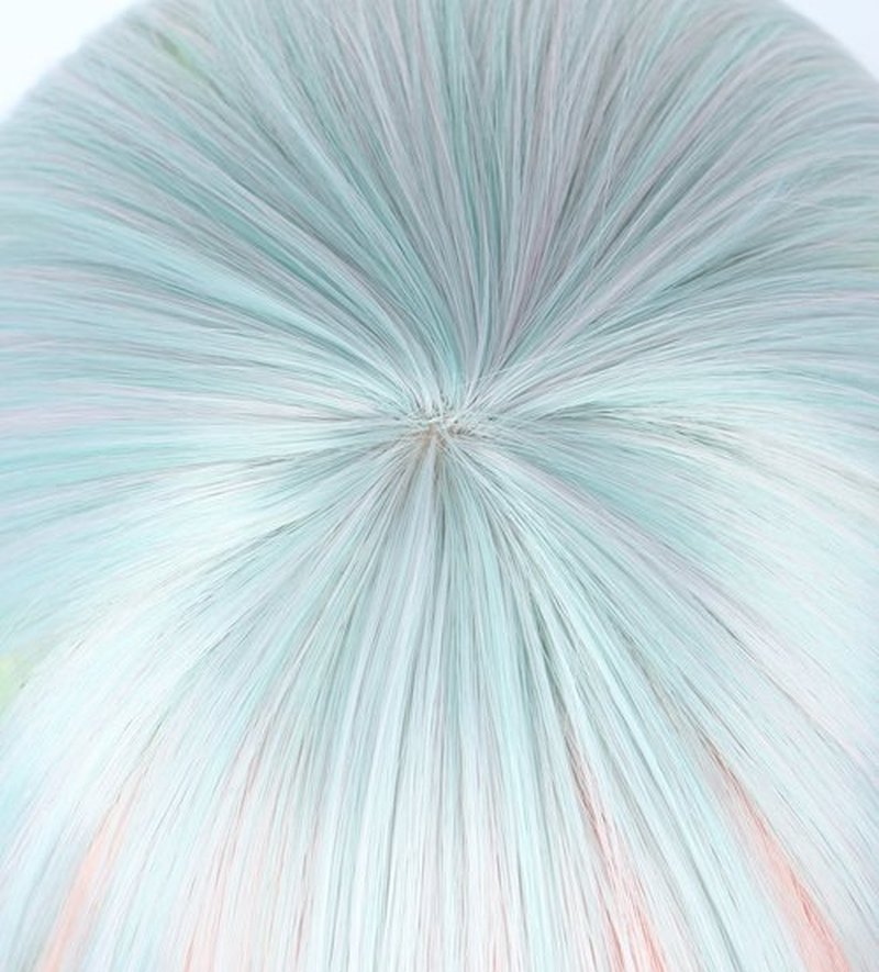 Linfairy Long Wave Ombre Cosplay Wig Halloween Costume Diamond Wig for Women
