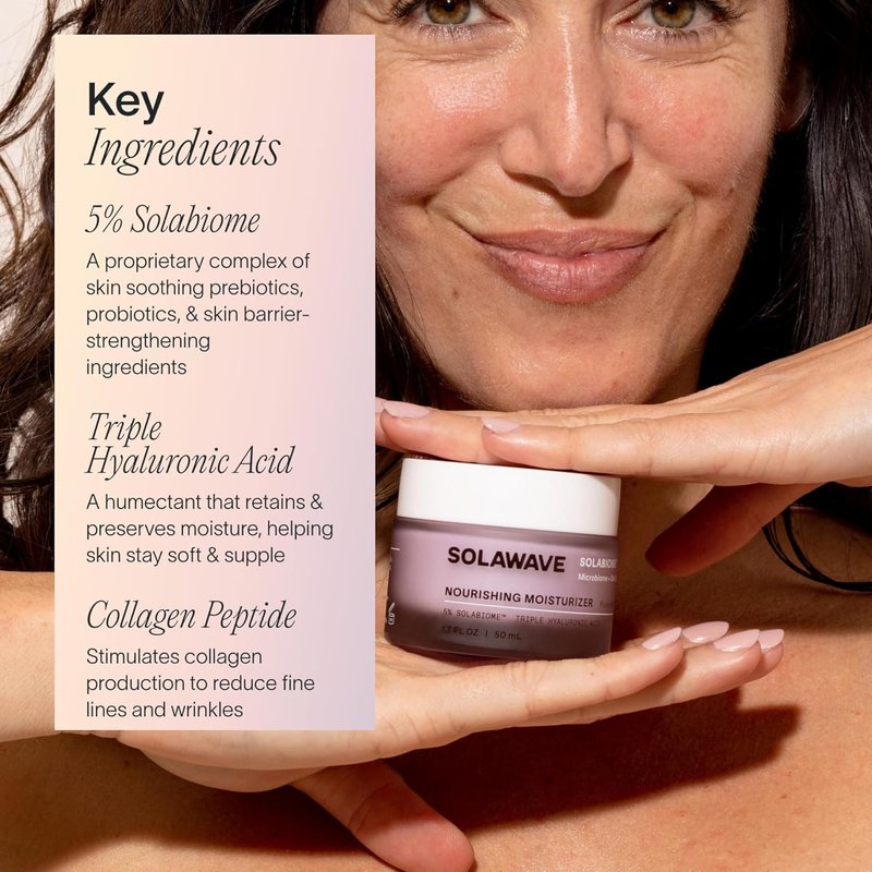 Probiotic Korean Cloud Cream Moisturizer - Peptides & Hyaluronic Acid | Anti-Aging Skincare for Dryness, 1.7 Oz (Pack of 2)