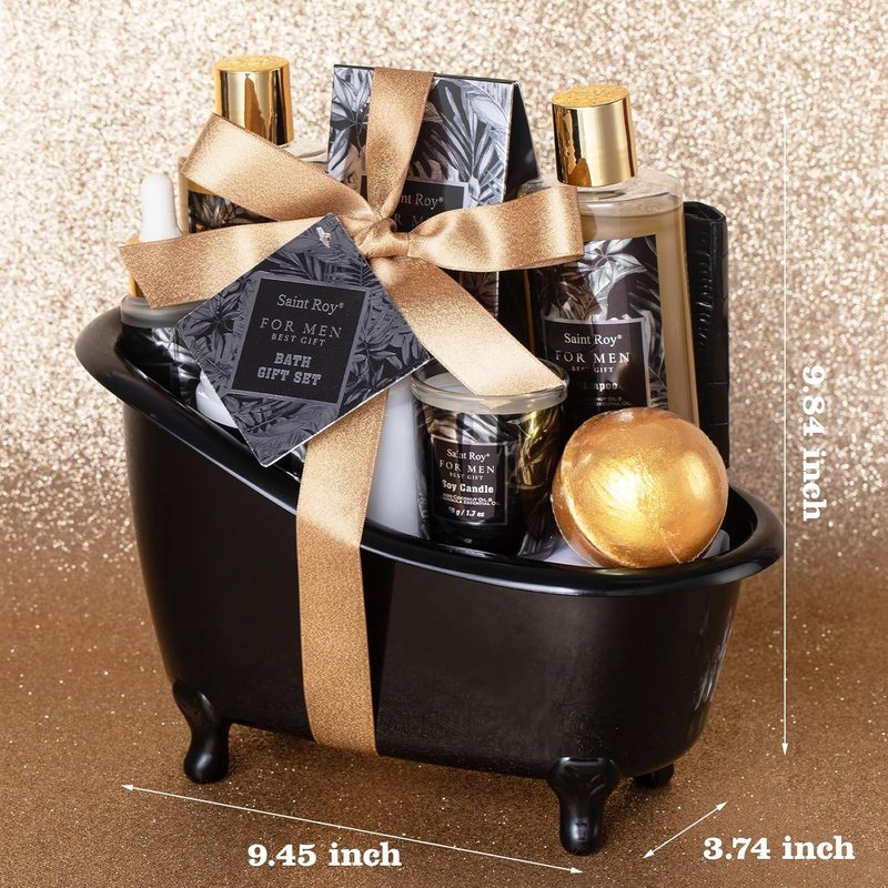 Men's Spa Gift Set - Luxurious Bath & Body Kit for Dad | Perfect Christmas & Birthday Gift