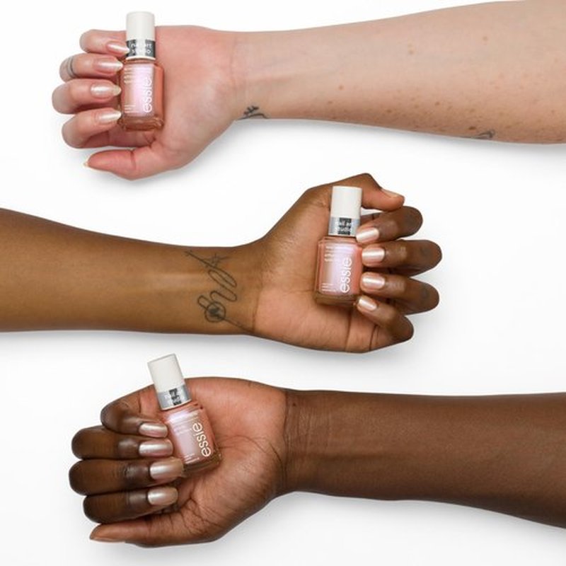 essie Nail Art Studio Special Effects Nail Polish, Chrome, Vegan, Peach Nail Polish, Gilded Galaxy, 0.46 Fl Oz