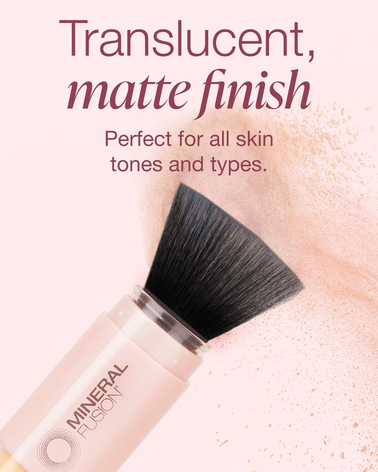 Mineral Fusion Brush-On Powder Sunscreen for Face SPF 30 | Transluscent Natural Daily Sun Care with UVA UVB Protection | Hypoallergenic, Non-Toxic | TSA & Travel Friendly,(Pack of 2)