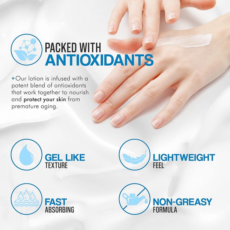 After Sun Daily Moisturizer - Vitamin E Cream for 24-Hour Hydration | Fragrance-Free Face & Body Lotion | 8 oz