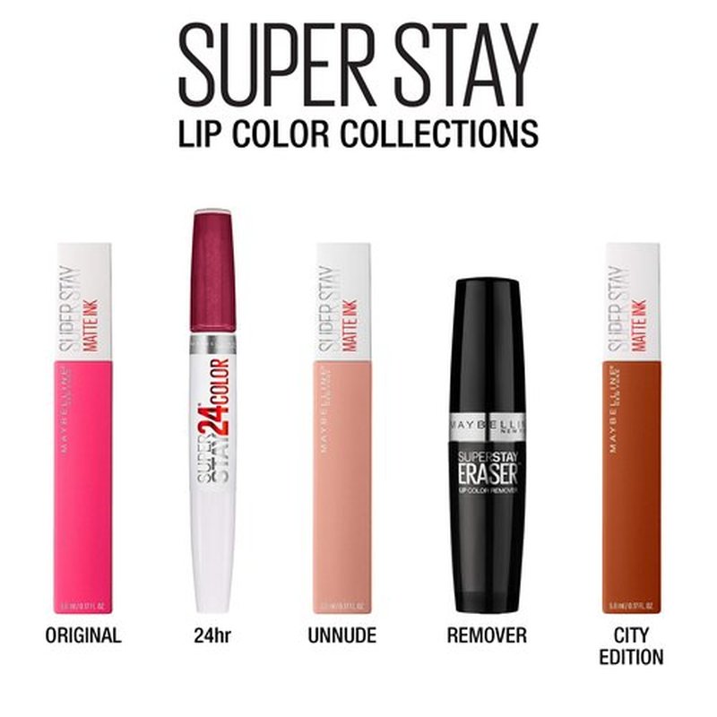 Maybelline New York Superstay Matte Ink Un-nude Liquid Lipstick, Poet, 0.34 Fluid Ounce (Pack of 2)