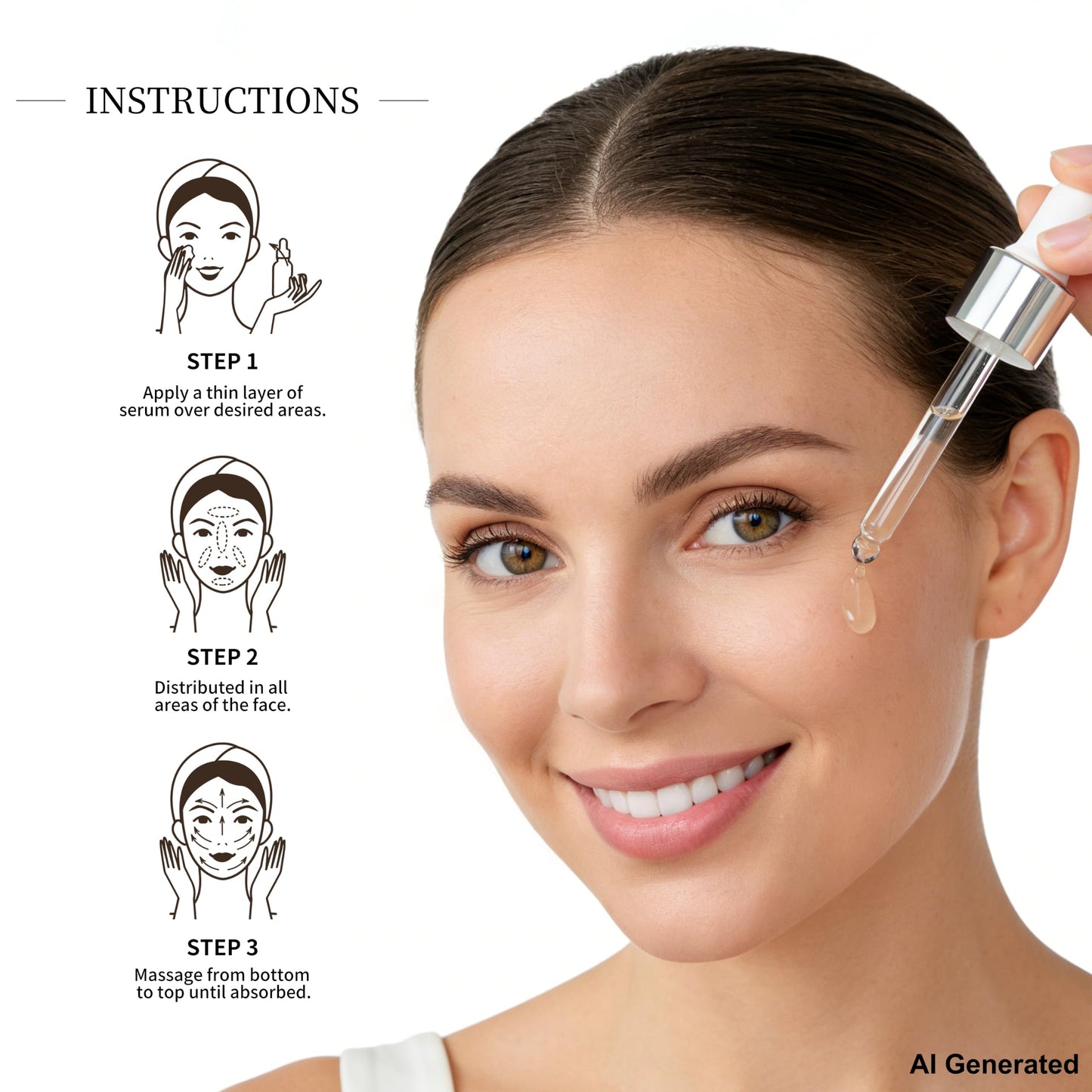 MISSEDSEN Niacinamide Serum for Face with Zinc & Hyaluronic Acid, 1 Oz