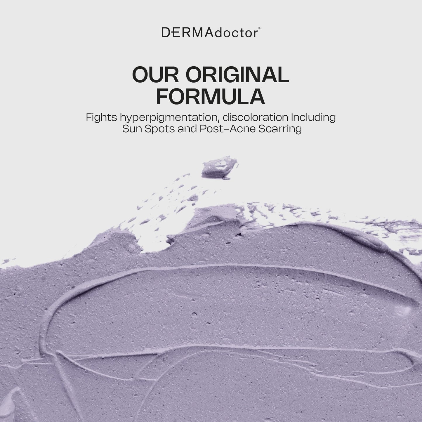 DERMAdoctor Clay Mask for Face with Bentonite & Kaolin Clay – Vitamin C Mask for Face, Pore Minimizer, Facial Detox, Facial Oil Remover, Illuminator, Acne Scar care - 15 Minutes - 1.69 oz