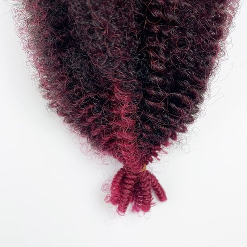 Marley Twist Braiding Hair 16 Inch Pre-Separated Springy Afro Twist Hair 8 packs Wrapping Hair for Soft Locs Afro Twist Crochet Hair Braids Spring Twist for Black Women(16 Inch, T1B/BUG#)