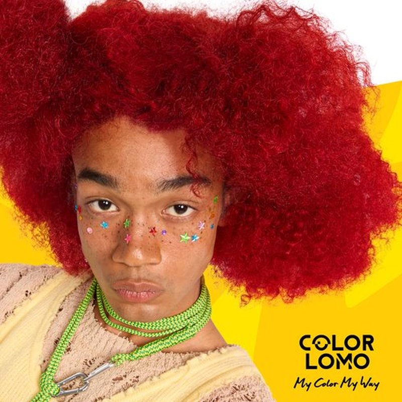 COLORLOMO Color Depositing Conditioner - 6 oz Semi Permanent Hair Color with Shea Butter & Almond Oil- Color Conditioner Depositing Hair Mask - Vegan, Paraben, Ammonia & Sulfate Free - Red