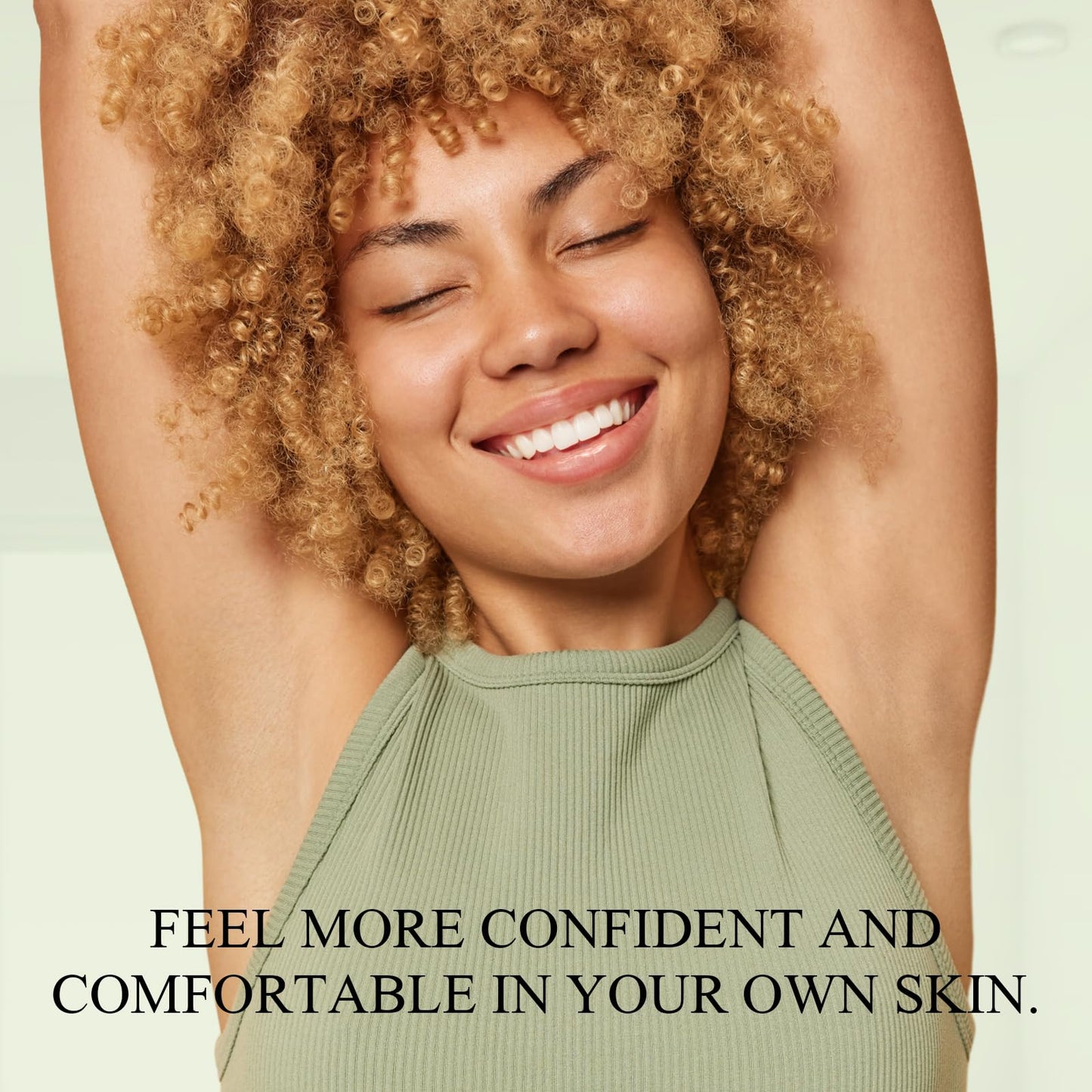 Underarm Detox Scrub, Armpit Detox Green Tea, Mint and Tea Tree Body Deodorant, Natural Dark Armpit Remover for Odors Eliminating and Exfoliating, also for Whole Body & Sensitive Skin, Unisex 8.11 Oz