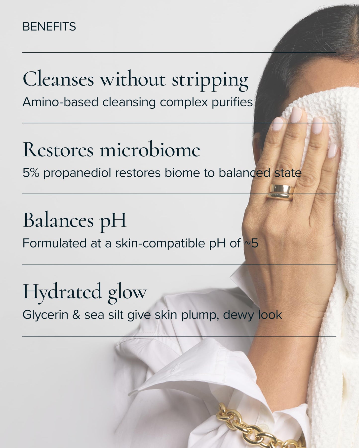 MARA Aura Cleanse Foaming Gel Cleanser – Hydrating Face Wash with Arctic Algae & Glacial Water – Gentle pH-Balancing Cleanser to Remove Dirt, Oil & Makeup Without Stripping (4 oz / 120 ml)