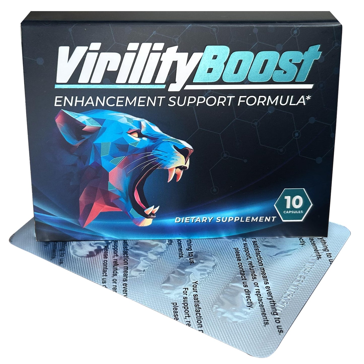 VirilityBoost Maximise Stamina, Energy & Endurance – Male Performance Supplement – Vitality & Stamina Support