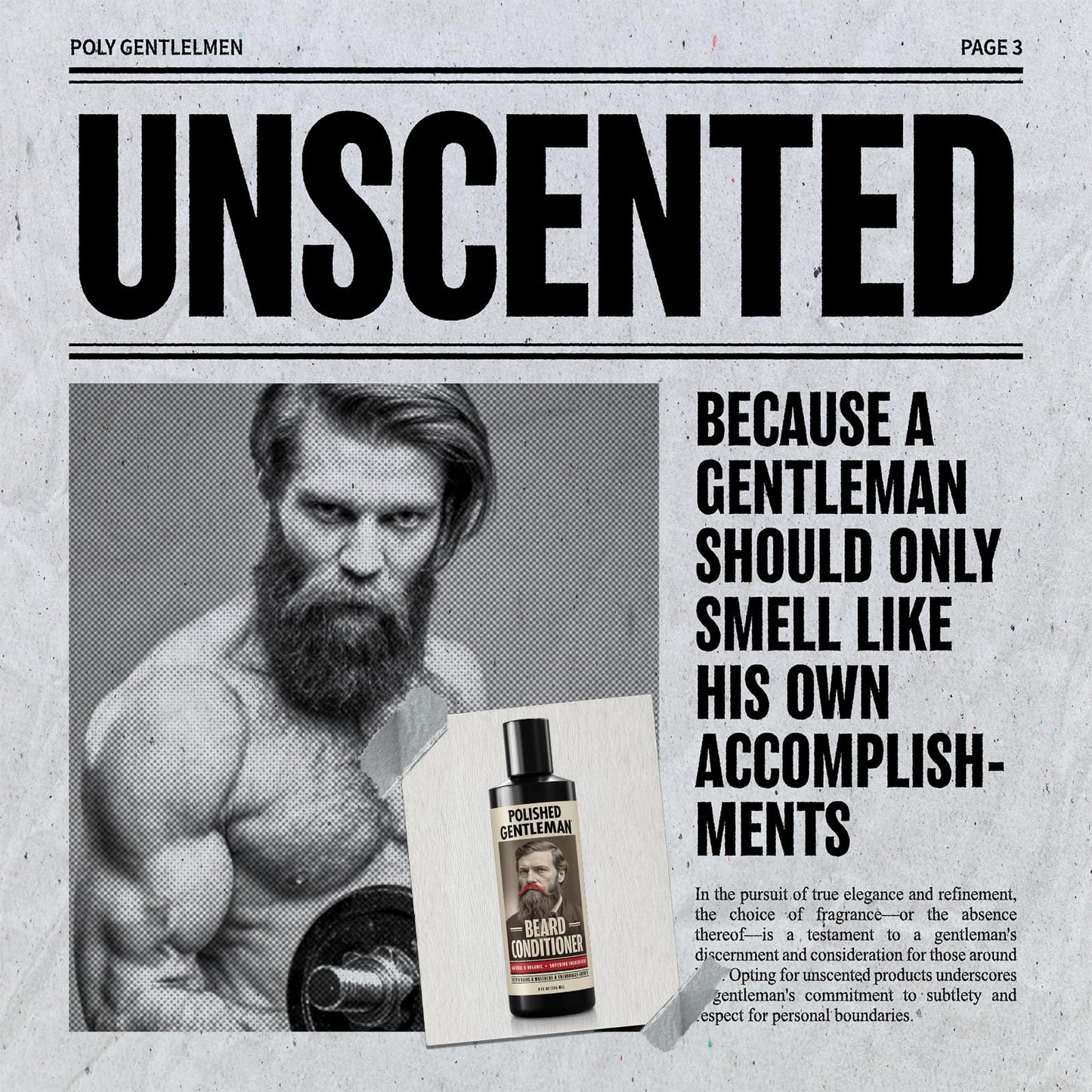 Beard Conditioner For Men With Beard Softener - Beard Thickener with Tea Tree and Beard Growth Oil - Beard Grooming and Mustache Softener - Natural Facial Hair Wash - Beard Moisturizer (8oz)