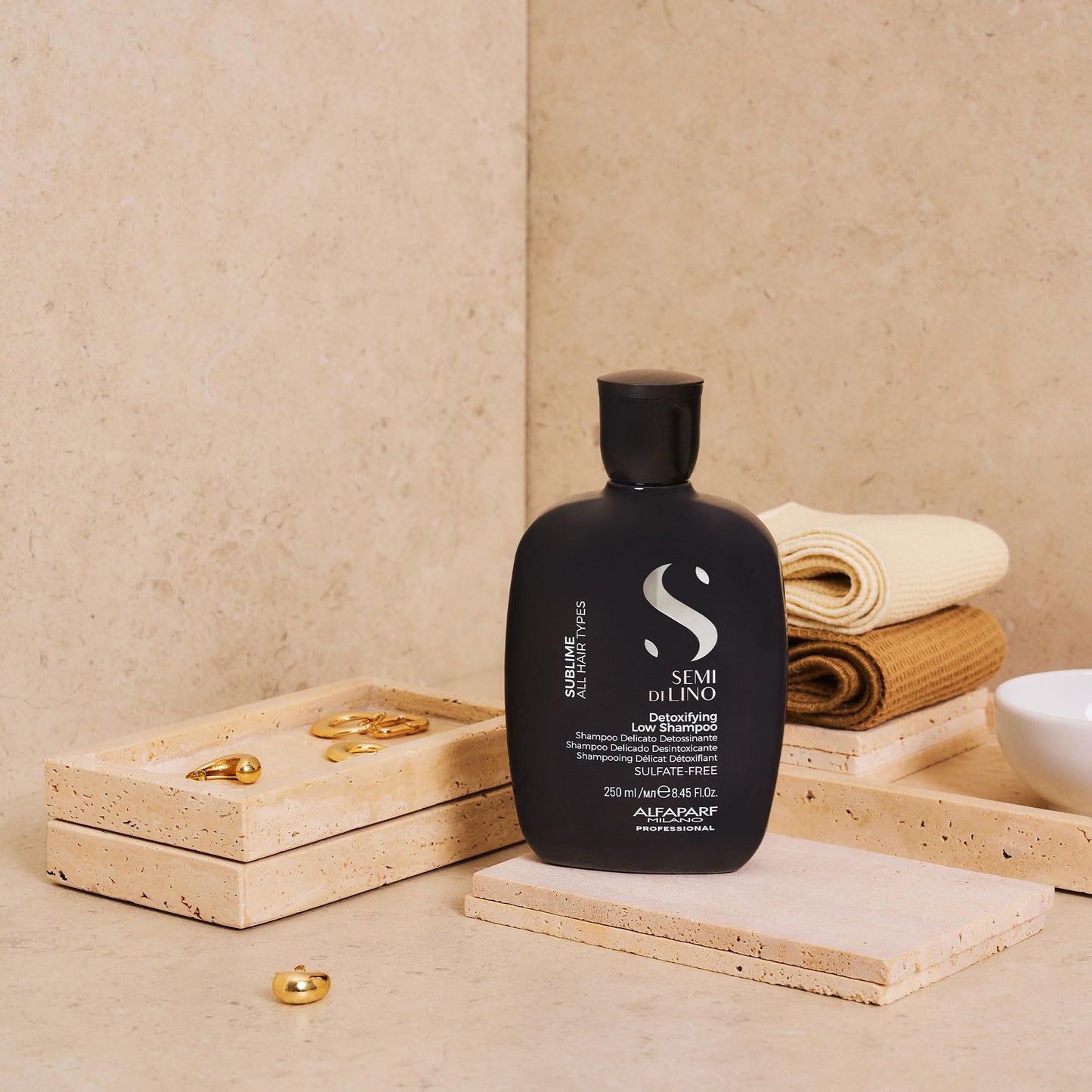 ALFAPARF MILANO Semi di Lino Detox Sulfate Free Shampoo - 8.45 fl oz
