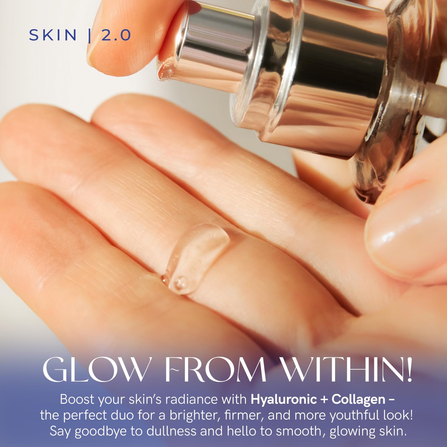 Skin 2.0 Face Serum - Facial Serum - Cruelty Free Korean Skin Care For All Skin Types - 1.69 Fl. oz