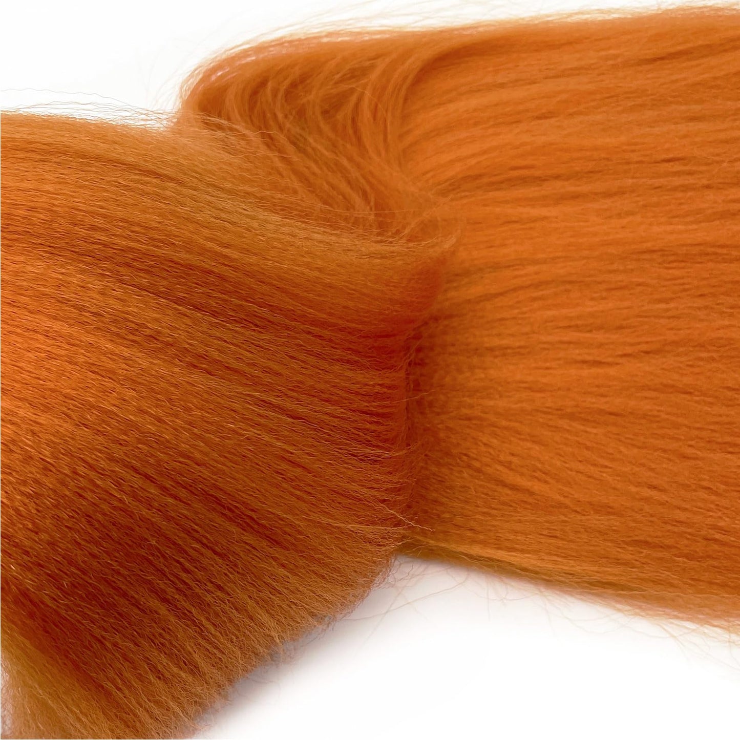 UPruyo Burnt Orange Braiding Hair Pre Stretched Kanekalo Prestretched Braiding Hair 30 inch Box Braids Colored Hair Extensions for Braiding Yaki Long Micro Knotless Braiding Hair