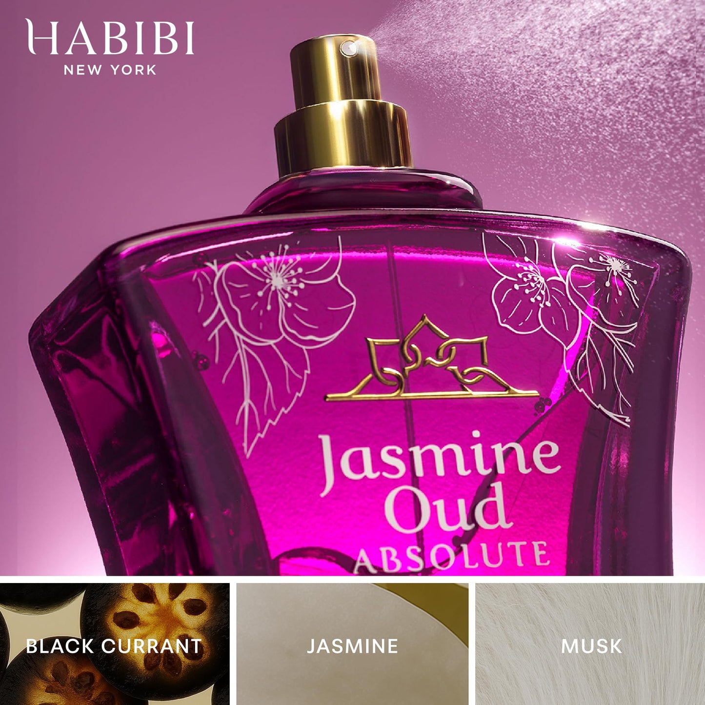 H HABIBI Perfume for Women - 2.5 oz (75ML)