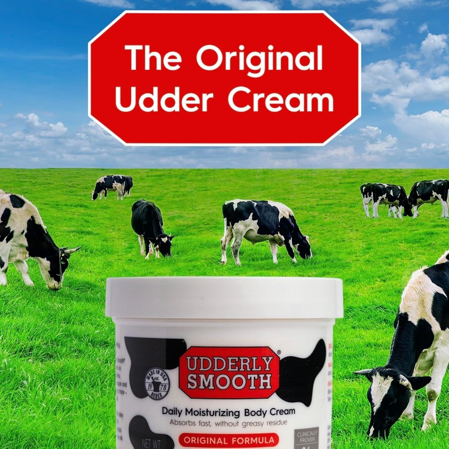Udderly Smooth Body Cream 10 oz (Pack of 10)