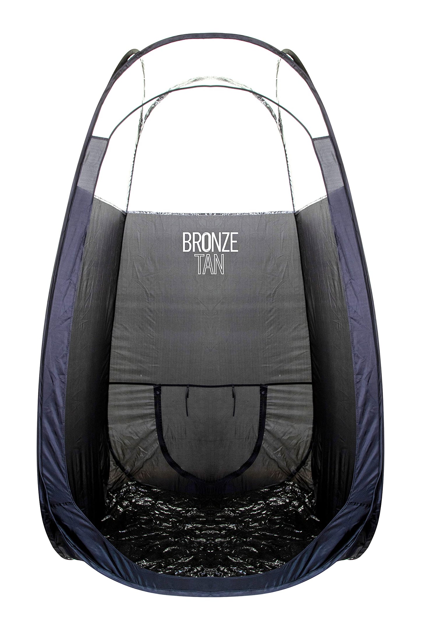 Commercial Spray Tan Machine Kit - Includes Disposable Spray Tan Supplies, Pop Up Tent, 3 Solution Cups, and HVLP Tanning Machine by Bronze Tan