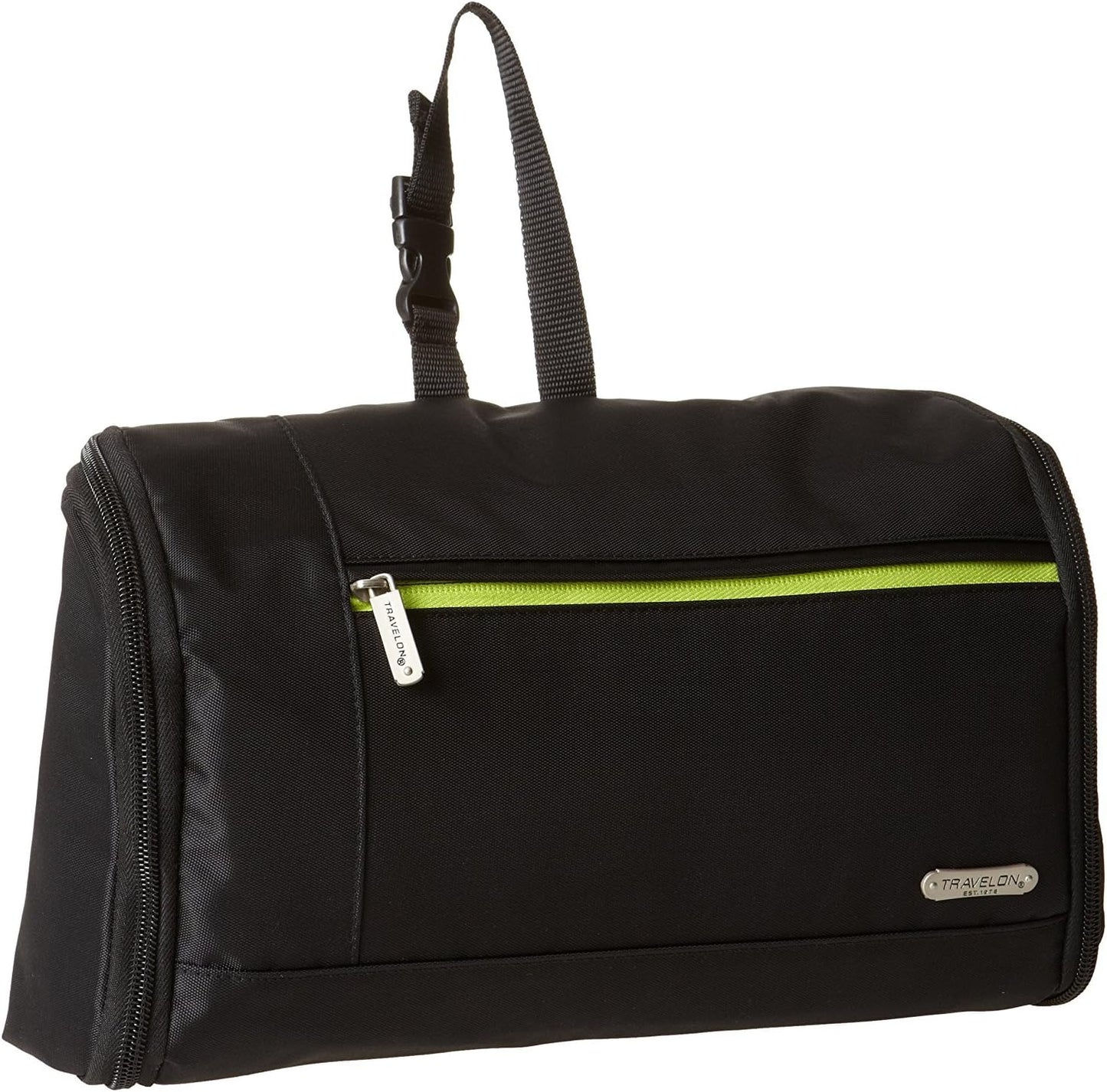 Travelon Flat-Out Toiletry Kit - Compact Travel Organizer for Toiletries and Cosmetics