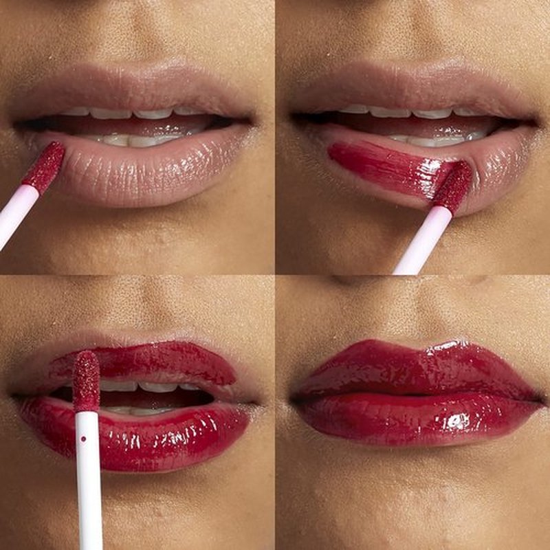 NYX PROFESSIONAL MAKEUP Butter Gloss, Non-Sticky Lip Gloss - Red Velvet (Deep Red)