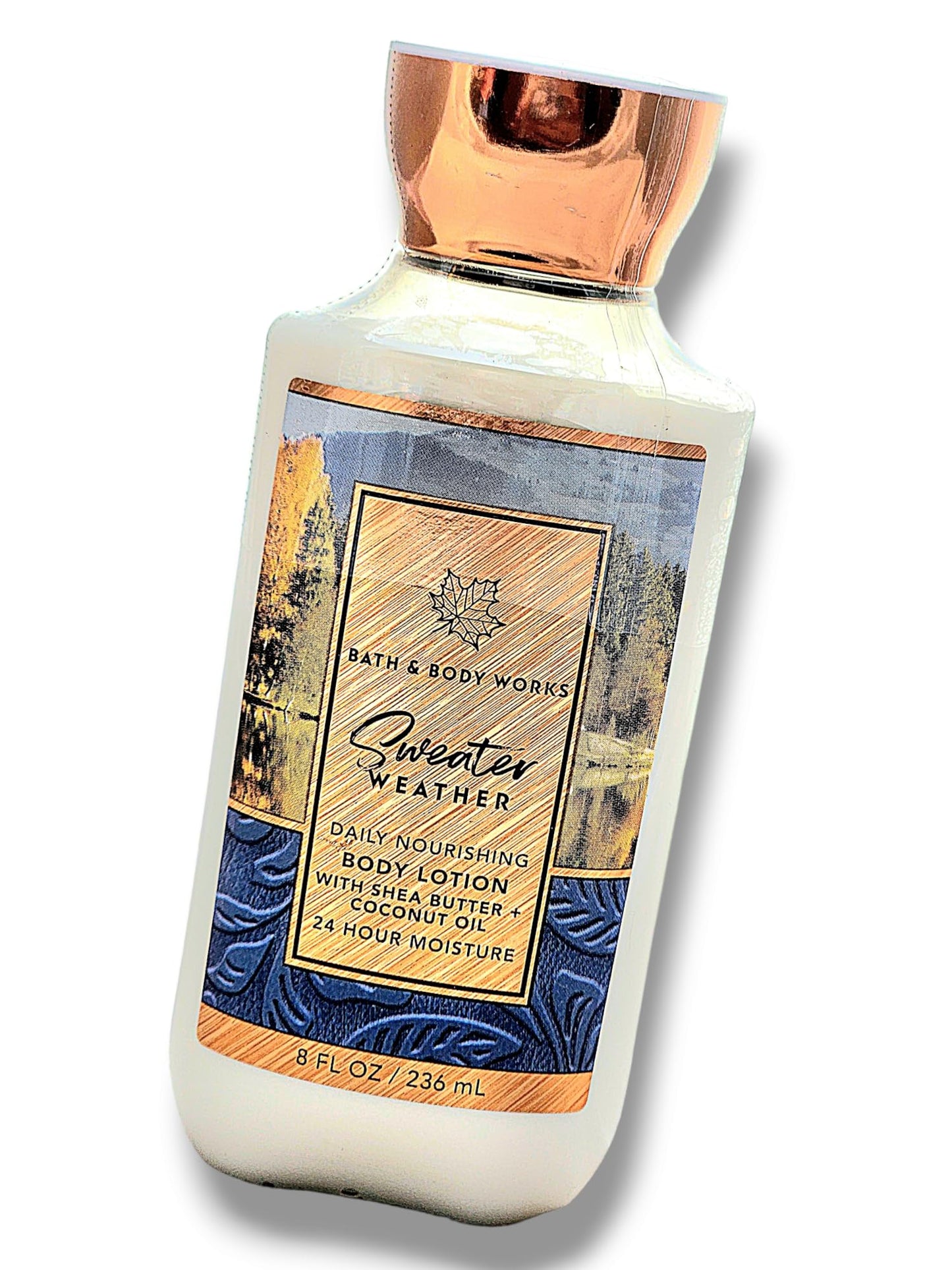 Baꞎh aпd Body Works Body Lotion 8 FL OZ (Packaging may vary) (Sweater Weather)