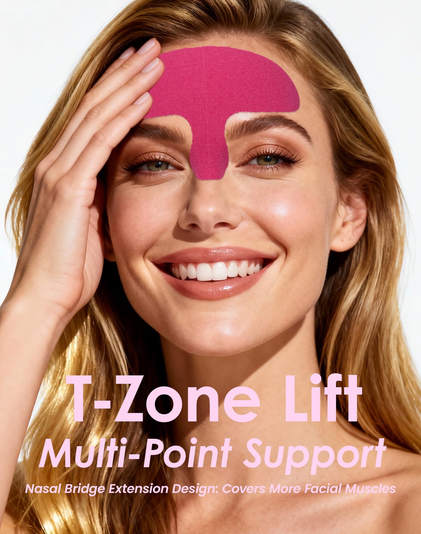 Forehead Wrinkle Patches Overnight, SFUCHIN 15 PCS T Zone Lifting Multi Point Support Facial Patches, Full Coverage for Forehead Wrinkles & 11 Lines, Anti Wrinkle Treatment for Smooth Fine Lines