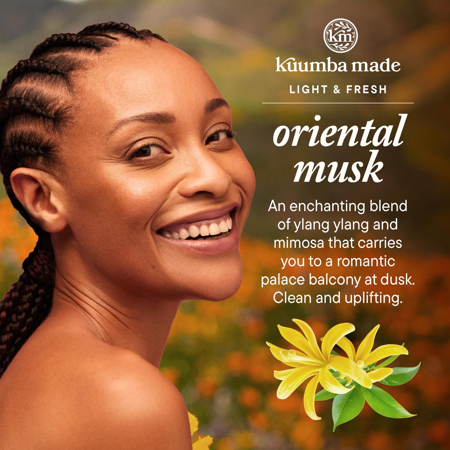 Kuumba Made Oriental Musk Fragrance Oil, Long-Lasting Scented Oil Perfume Roller, Vegan, Alcohol-Free, 0.5 oz