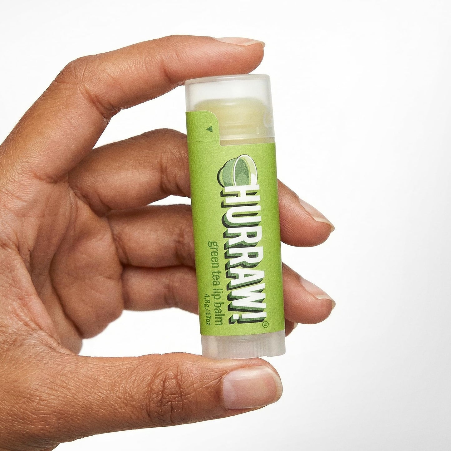 Hurraw! Green Tea Lip Balm, 2 Pack: Organic, Certified Vegan, Cruelty and Gluten Free. Non-GMO, 100% Natural Ingredients. Bee, Shea, Soy and Palm Free. Made in USA