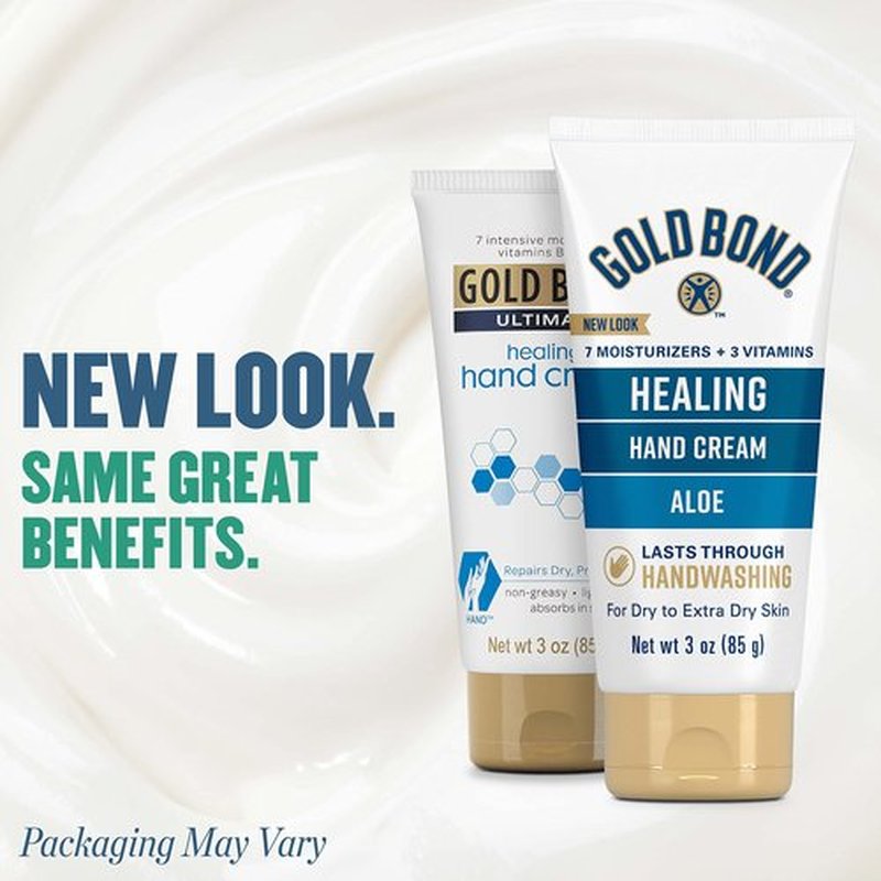 Gold Bond Age Renew Retinol Overnight Body & Face Lotion, With Retinol & Peptide Complex, 13 oz. & Healing Hand Cream, 3 oz., With Aloe, Moisture That Lasts Through Handwashing