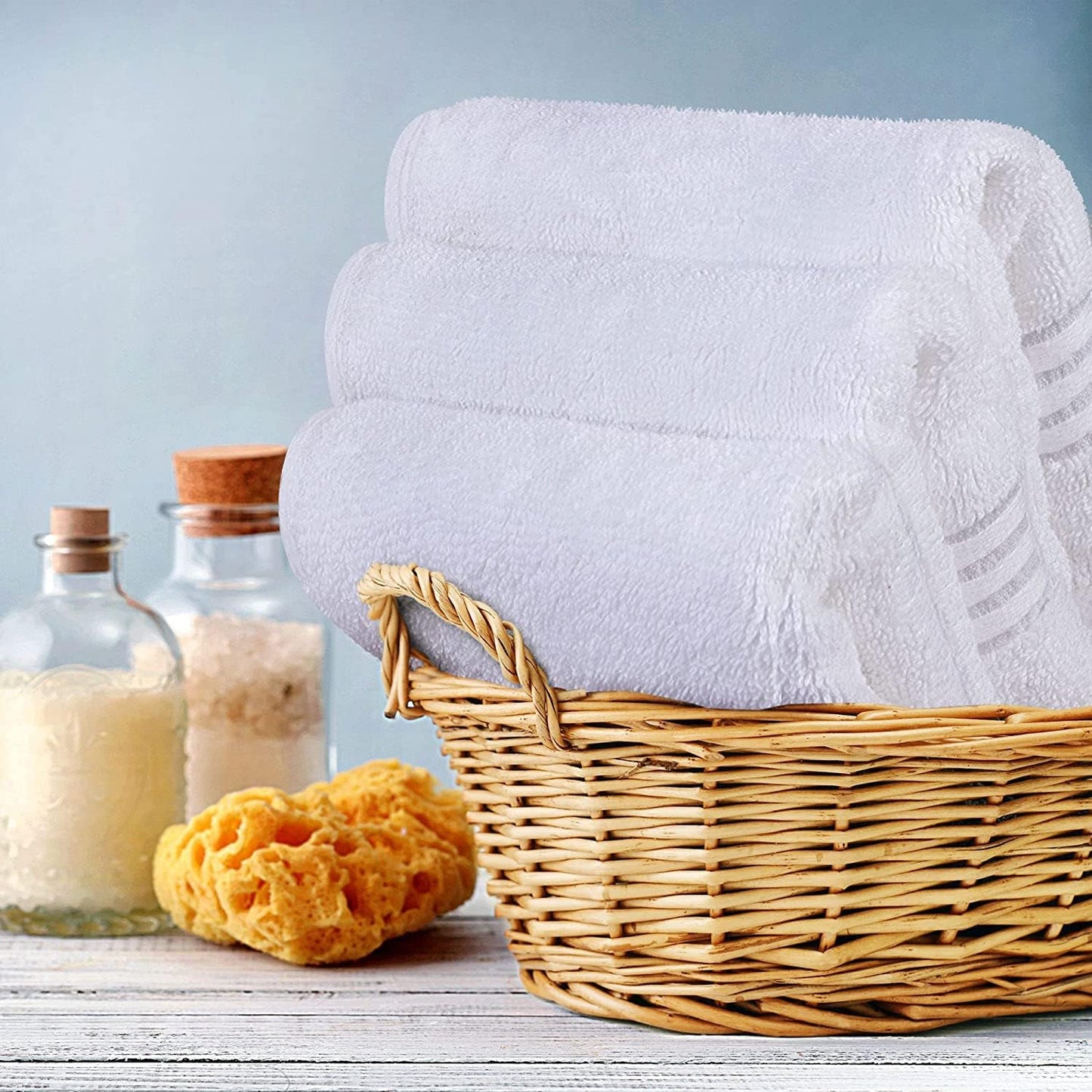 Premium 12-Pack Cotton Wash Cloths - Highly Absorbent & Soft 12x12 for Bathroom, Spa, Gym - Plum
