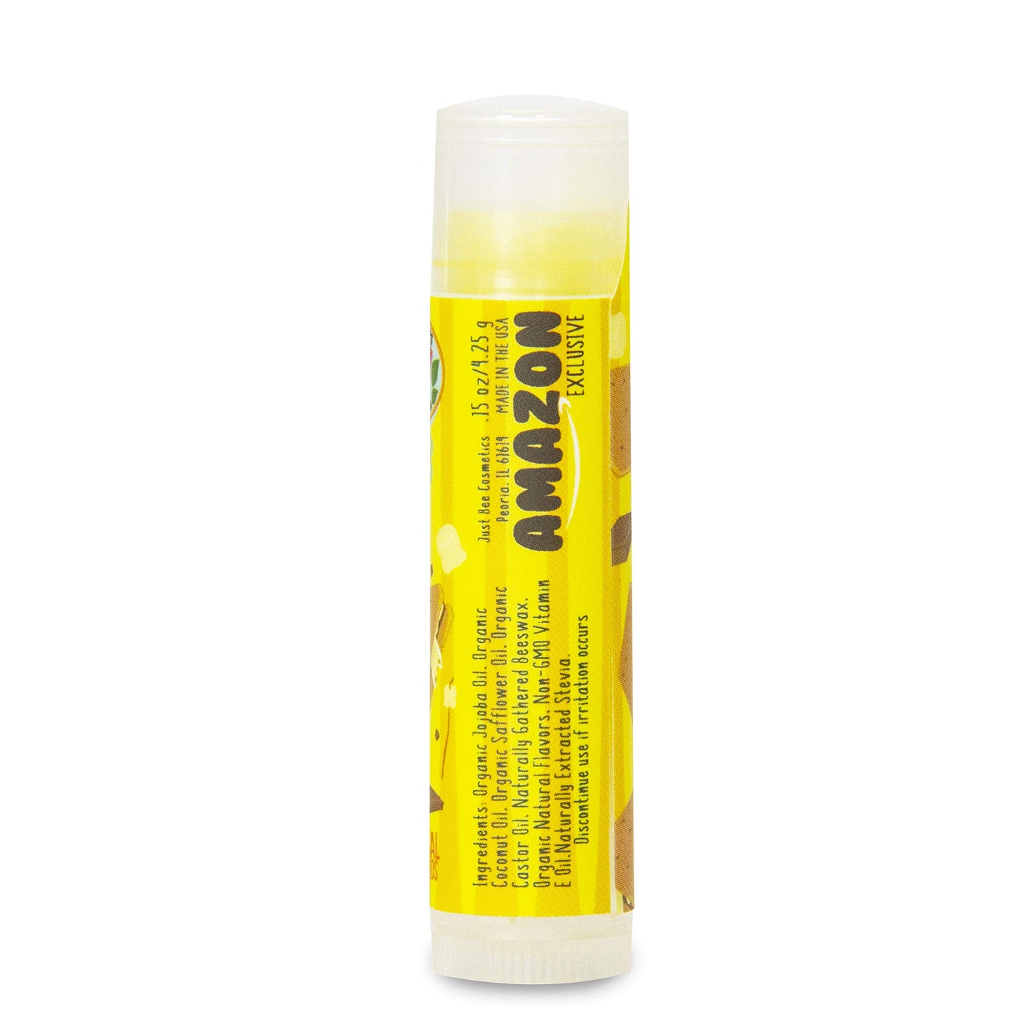 Lappy Lips Organic 100% Natural, Lip Balm Chap stick for Kids, Toddlers (6 flavors) - Organic Essential Oil - for Dry Chapped Lips to Restore and Heal and Make Kids Happy