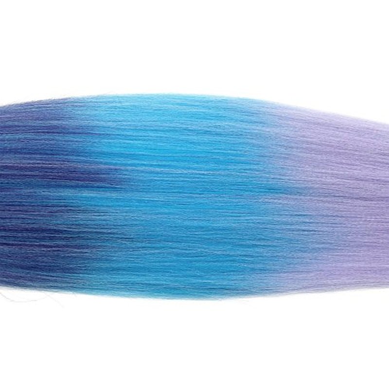 UPruyo Pre Stretched Braiding Hair Blue Purple Ombre Braiding Hair Pre Stretched Synthetic Hair Extensions for Braiding Box Braids Yaki Knotless Hypoallergenic Prestretched Braiding Hair 26 inch