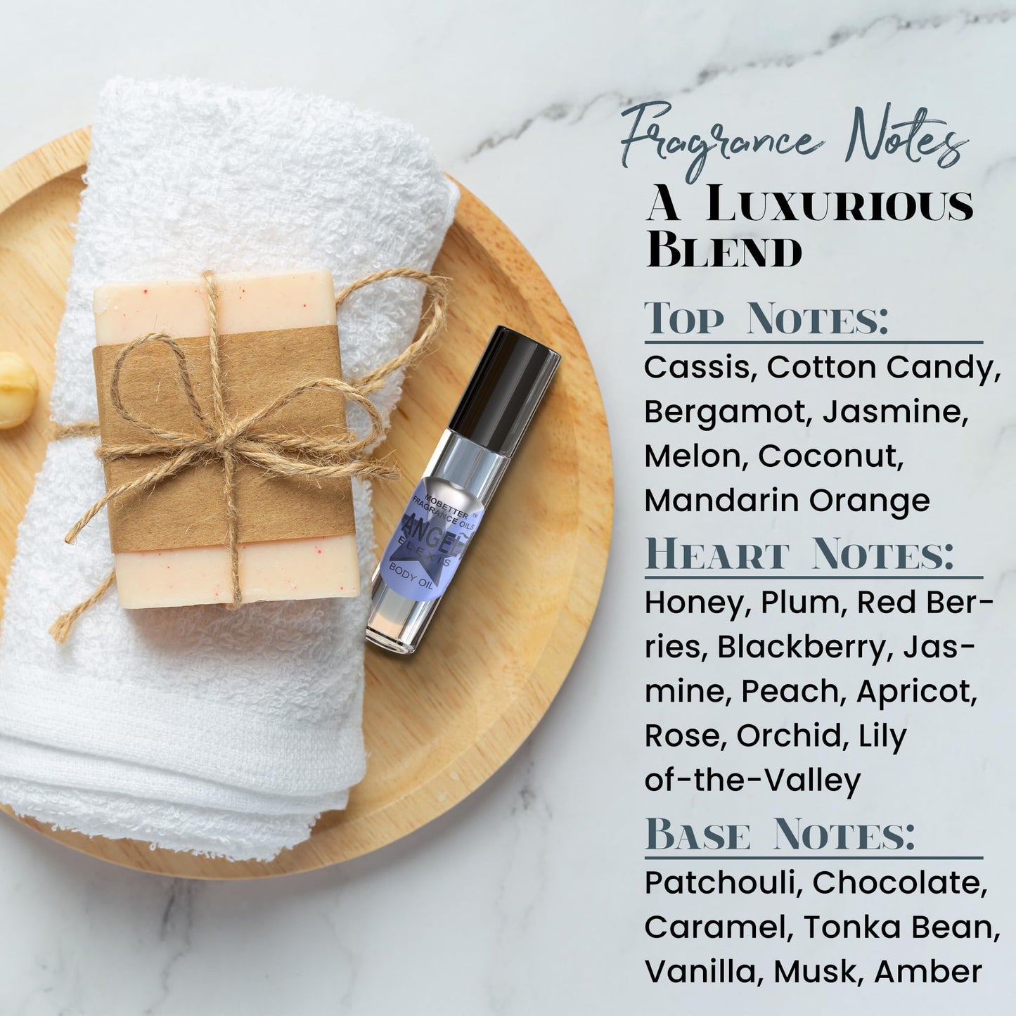 MOBETTER FRAGRANCE OILS – Angel Collection | Long-Lasting Perfume Body Oil