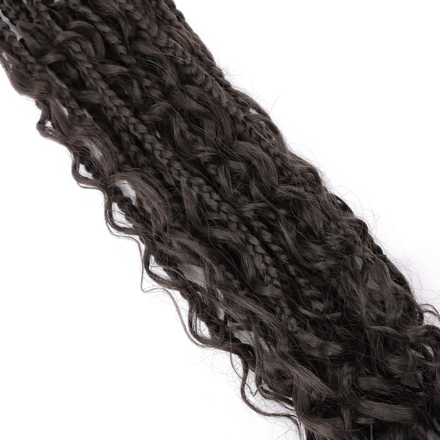 24 Inch Goddess Box Braids Crochet Hair for Black Women 8 Packs Crochet Box Braids Pre-looped Boho Box Braids Crochet Braids Synthetic Braiding Hair Extension #4
