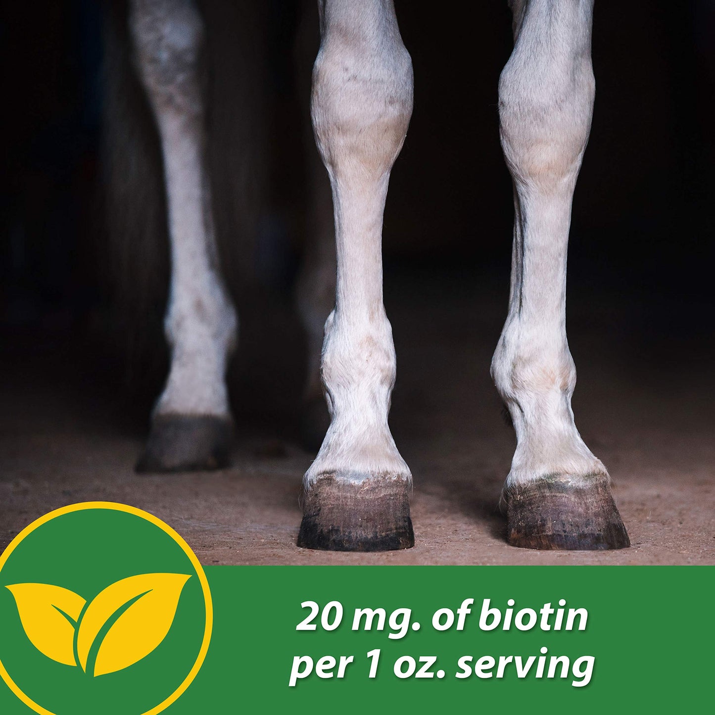 Farnam HB 15 Hoof Supplement, Supports healthy hoof growth 7 pound, 112 Day Supply
