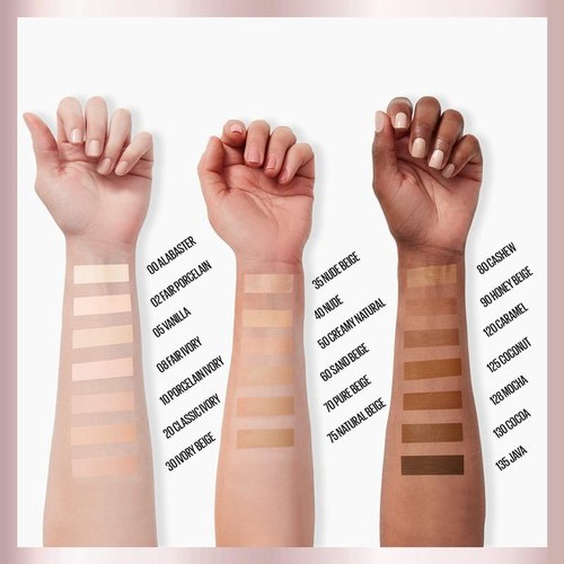 Maybelline Dream Radiant Liquid Medium Coverage Hydrating Makeup, Lightweight Liquid Foundation, Nude, 1 Fl; Oz