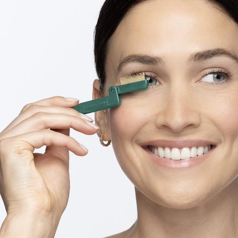 Tweezerman Enchanted Garden Lash Set - Makeup Eyelash Tool for All Eye Shapes