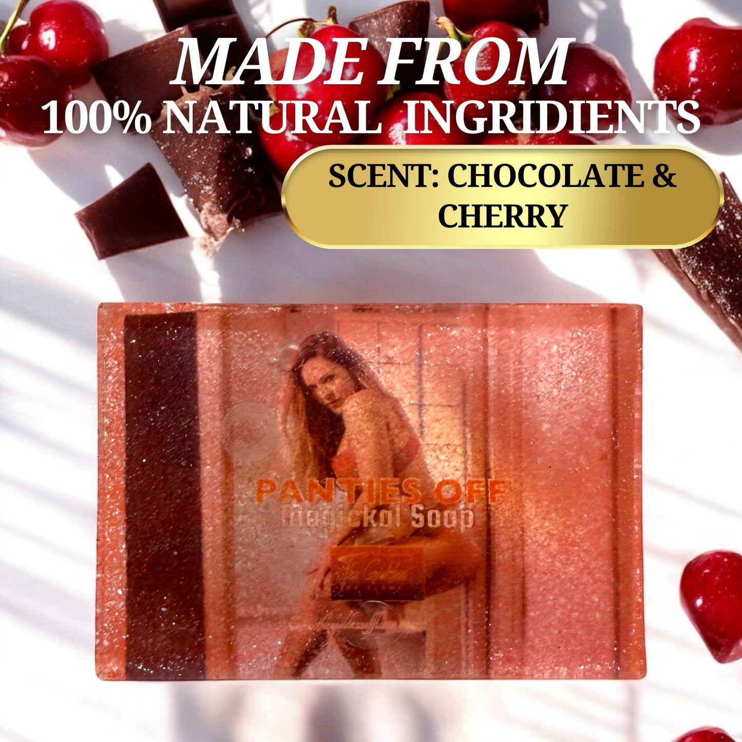 The Goddess of Flame – Panties Off Soap Bar | Seduction & Attraction Ritual | Love, Passion & Desire | Aphrodisiac Bath & Spiritual Cleansing Soap for Wiccan, Pagan, Hoodoo Rituals